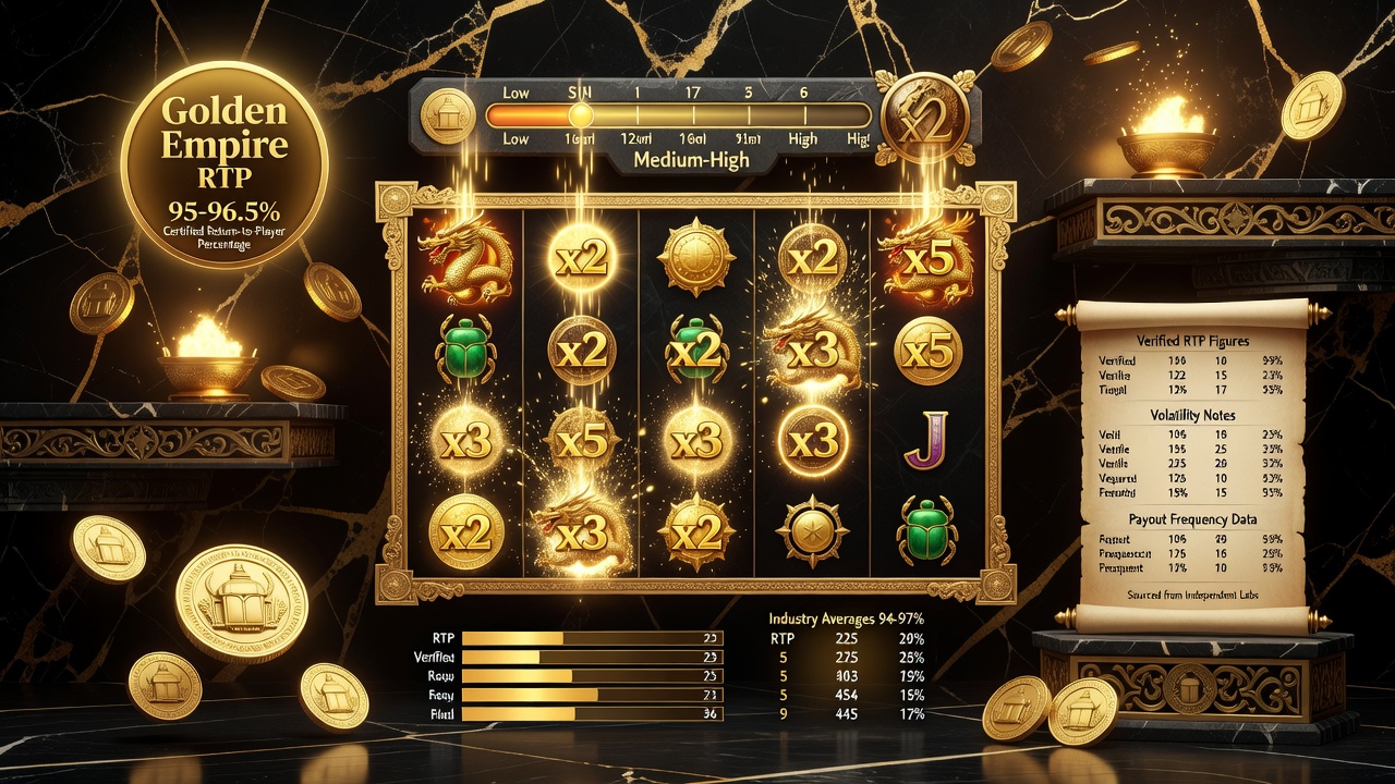 Golden Empire RTP Explained: Slot RTP Percentage, Return to Player, and Game RTP Breakdown