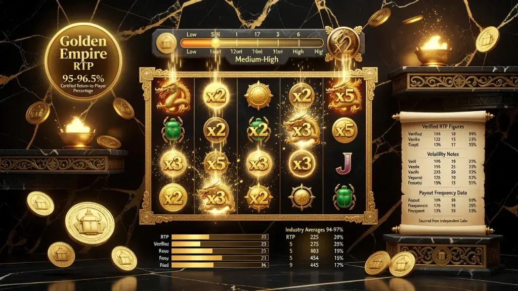 Golden Empire RTP Explained: Slot RTP Percentage, Return to Player, and Game RTP Breakdown
